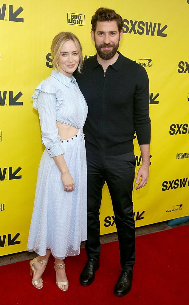 Emily Blunt, John Kransinski, 2018 SXSW Festival Emily Blunt, John Kransinski, 2018 SXSW Festival